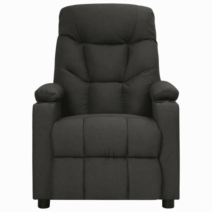 Fotoliu rabatabil, negru, material textil - WALTI WALTI