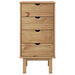 Dulap cu sertar "OTTA", 45x39x90cm, lemn masiv de pin - WALTI WALTI