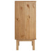 Dulap cu sertar "OTTA", maro/gri, 45x39x90cm, lemn masiv pin - WALTI WALTI