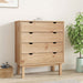 Dulap cu sertar "OTTA", 76,5x39,5x90 cm, lemn masiv de pin - WALTI WALTI