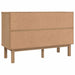 Dulap cu sertar "OTTA", 111x43x73,5 cm, lemn masiv de pin - WALTI WALTI