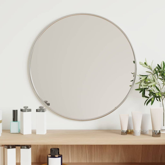 Oglindă de perete rotundă, argintiu, Ø 40 cm - WALTI WALTI