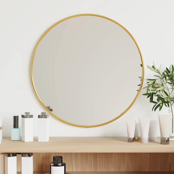 Oglindă de perete rotundă, auriu, Ø 40 cm - WALTI WALTI