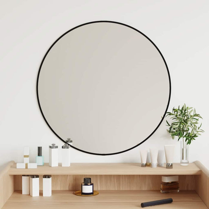 Oglindă de perete rotundă, negru, Ø 60 cm - WALTI WALTI