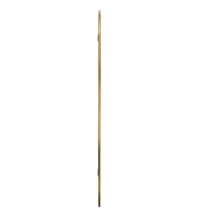 Oglindă de perete, auriu, 100x45 cm WALTI