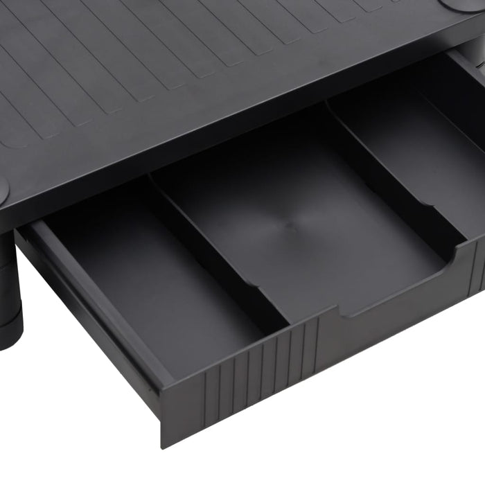 Suport pentru monitor, negru, 43x30,5x13 cm - WALTI WALTI