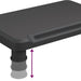 Suport pentru monitor, negru, 38x24x10,5 cm - WALTI WALTI