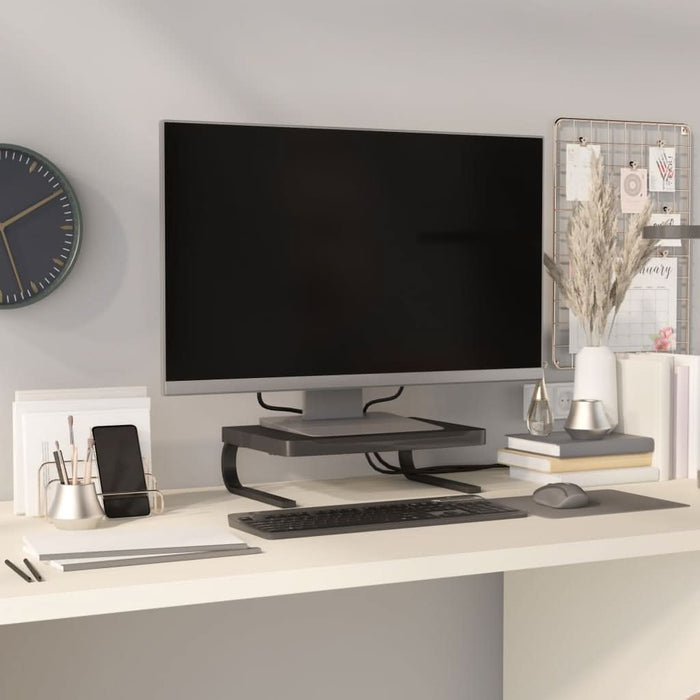 Suport pentru monitor, negru, 37x28x11,5 cm - WALTI WALTI