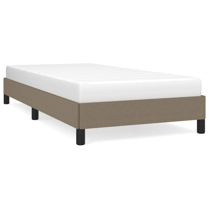 Cadru de pat fără saltea Taupe 90x190 cm Stofa - WALTI WALTI