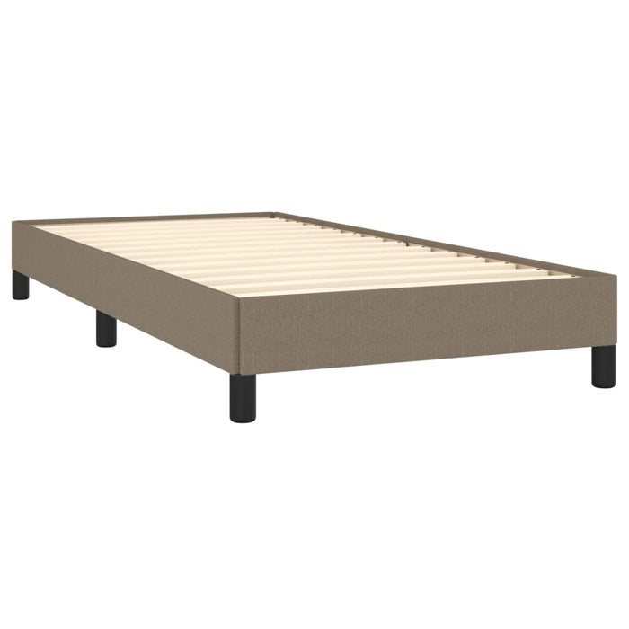 Cadru de pat fără saltea Taupe 90x190 cm Stofa - WALTI WALTI