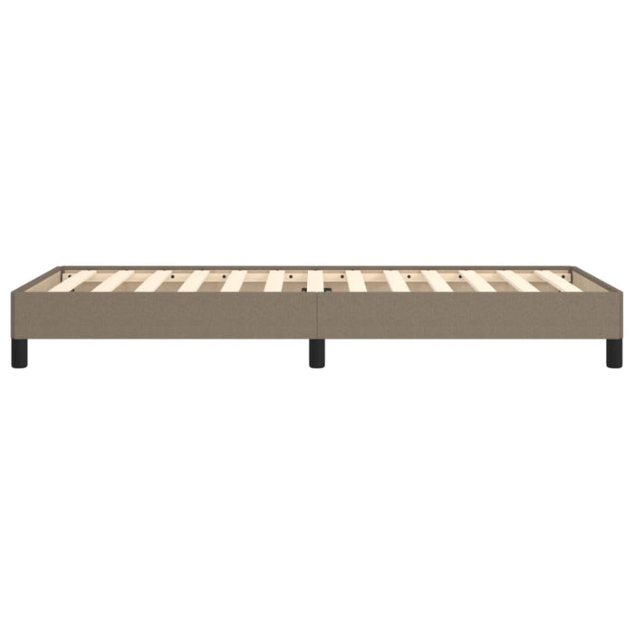 Cadru de pat fără saltea Taupe 90x190 cm Stofa - WALTI WALTI