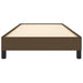 Cadru de pat fără saltea, maro închis, 90x200 cm, textil - WALTI WALTI