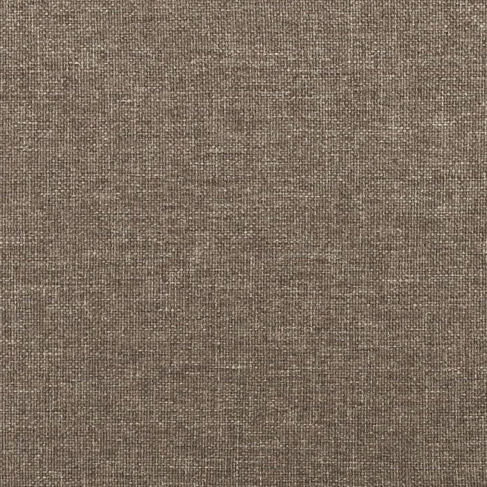 Cadru de pat fără saltea, gri taupe, 100x200 cm, textil - WALTI WALTI