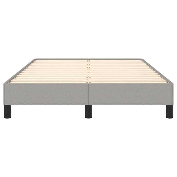 Cadru de pat fără saltea, gri deschis, 120x200 cm, textil - WALTI WALTI