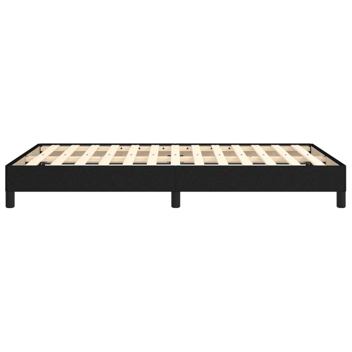Cadru de pat fără saltea, negru, 120x200 cm, textil - WALTI WALTI