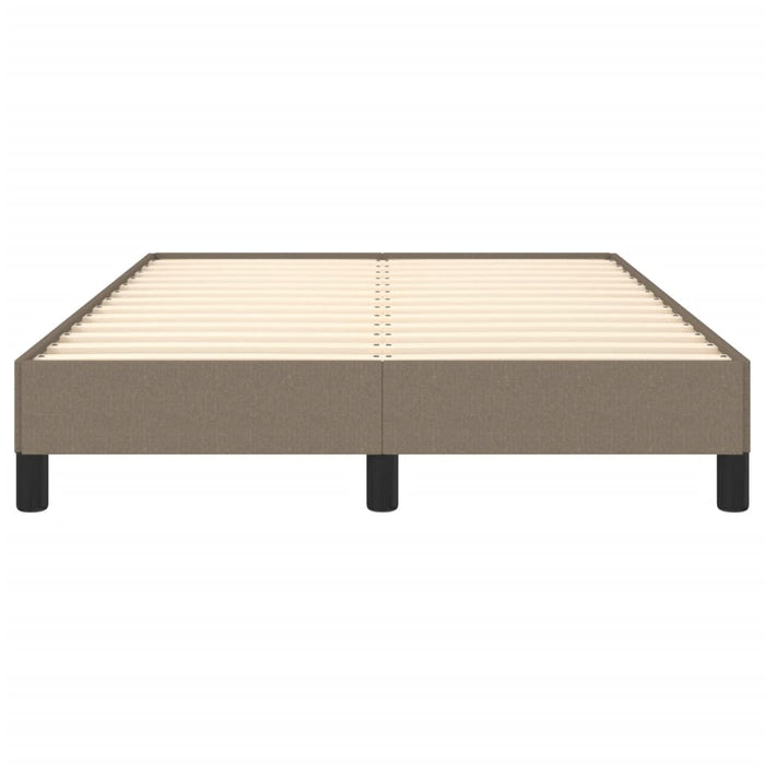 Cadru de pat fără saltea, gri taupe, 120x200 cm, textil WALTI