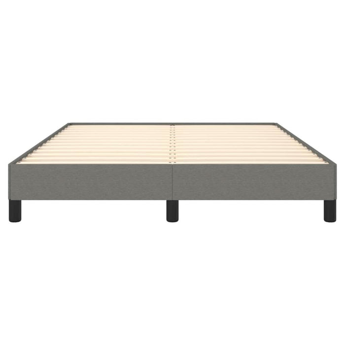 Cadru de pat, gri închis, 140x190 cm, material textil - WALTI WALTI