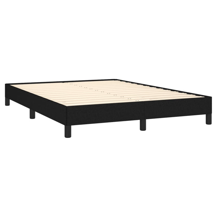 Cadru de pat fără saltea, negru, 140x190 cm, textil - WALTI WALTI