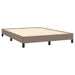 Cadru de pat fără saltea, gri taupe, 140x190 cm, textil - WALTI WALTI