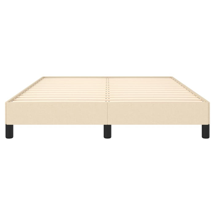 Cadru de pat fără saltea, crem, 140x190 cm, textil - WALTI WALTI
