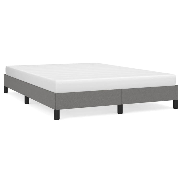 Cadru de pat fără saltea, gri închis, 140x200 cm, textil - WALTI WALTI