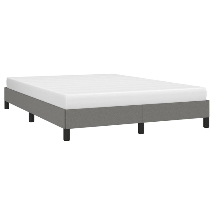 Cadru de pat fără saltea, gri închis, 140x200 cm, textil - WALTI WALTI
