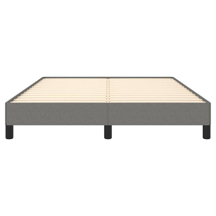 Cadru de pat fără saltea, gri închis, 140x200 cm, textil - WALTI WALTI