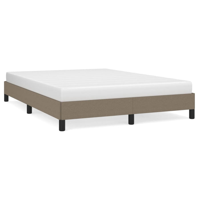 Cadru de pat fără saltea, gri taupe, 140x200 cm, textil - WALTI WALTI