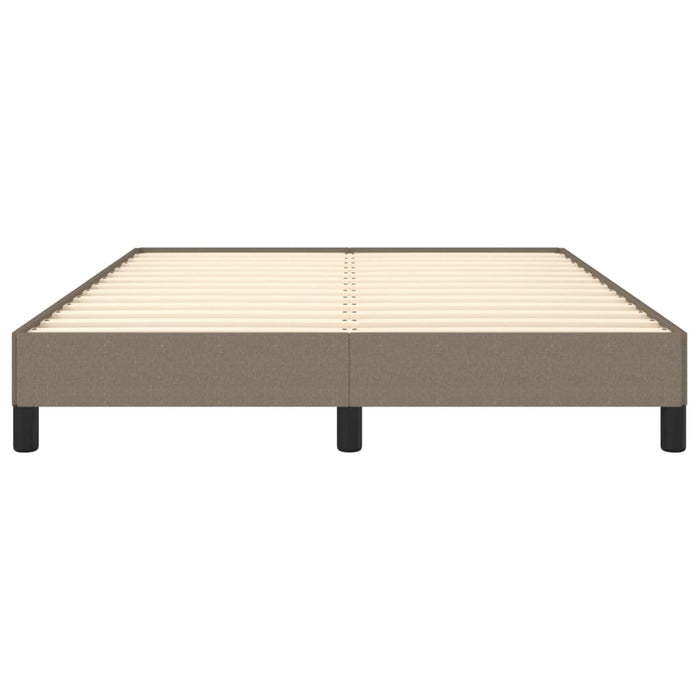 Cadru de pat fără saltea, gri taupe, 140x200 cm, textil - WALTI WALTI