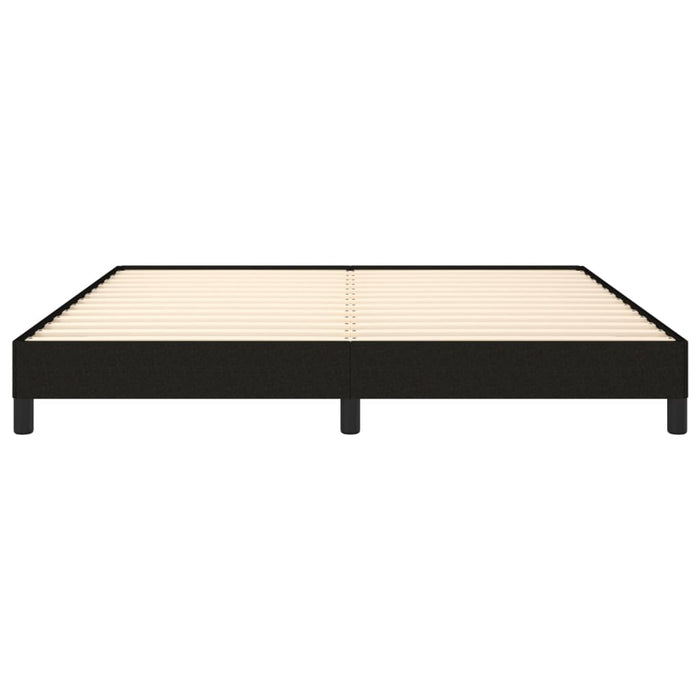 Cadru de pat fără saltea, negru, 160x200 cm, textil - WALTI WALTI