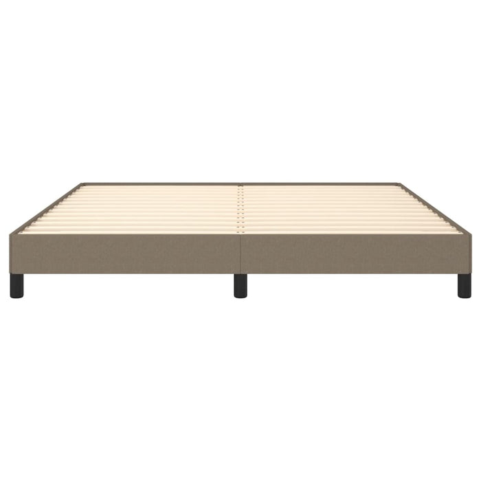 Cadru de pat fără saltea, gri taupe, 180x200 cm, textil - WALTI WALTI