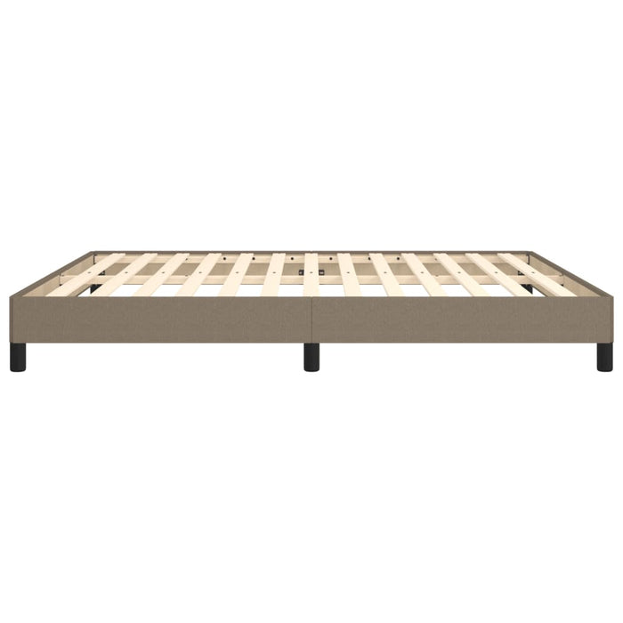 Cadru de pat fără saltea, gri taupe, 180x200 cm, textil - WALTI WALTI