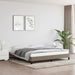 Cadru de pat fără saltea, gri taupe, 180x200 cm, textil - WALTI WALTI