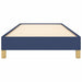 Cadru de pat, albastru, 80x200 cm, material textil - WALTI WALTI