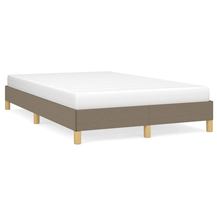Cadru de pat fără saltea, gri taupe, 120x200 cm, textil - WALTI WALTI