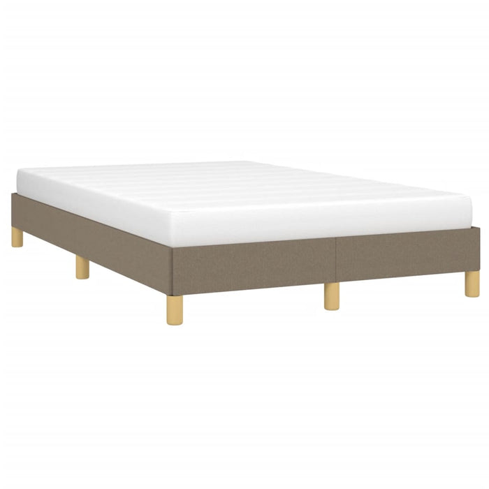 Cadru de pat fără saltea, gri taupe, 120x200 cm, textil - WALTI WALTI