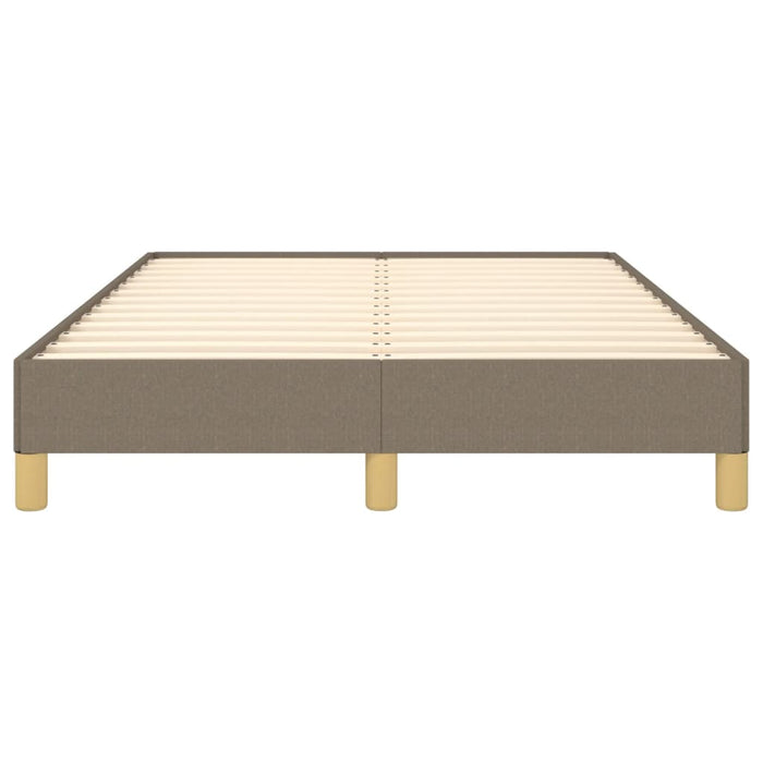 Cadru de pat fără saltea, gri taupe, 120x200 cm, textil - WALTI WALTI