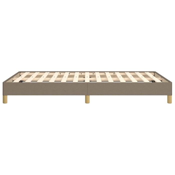 Cadru de pat fără saltea, gri taupe, 120x200 cm, textil - WALTI WALTI