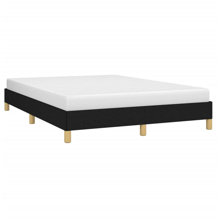Cadru de pat fără saltea, negru, 140x190 cm, textil - WALTI WALTI