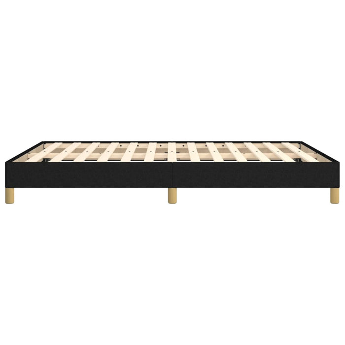 Cadru de pat fără saltea, negru, 140x190 cm, textil - WALTI WALTI