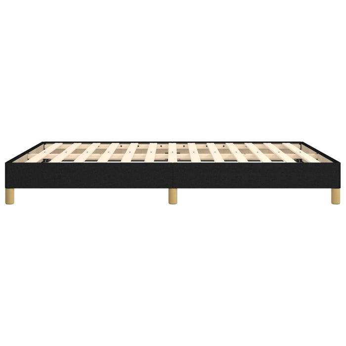 Cadru de pat fără saltea, negru, 140x200 cm, textil - WALTI WALTI