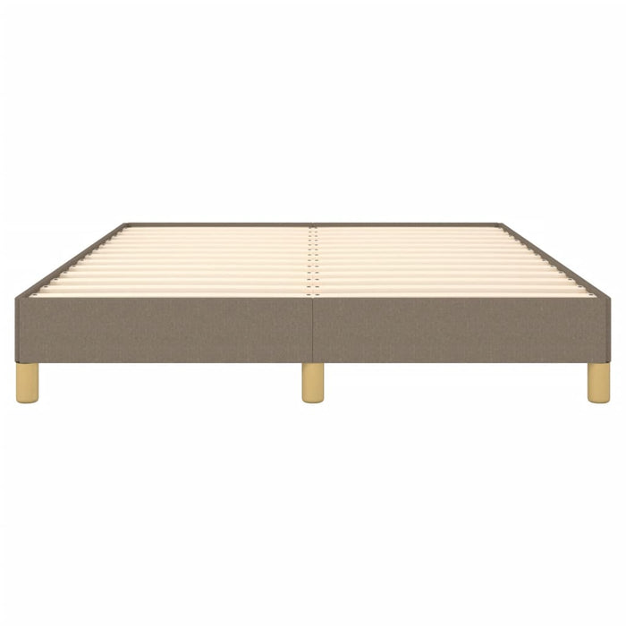 Cadru de pat fără saltea, gri taupe, 140x200 cm, textil - WALTI WALTI