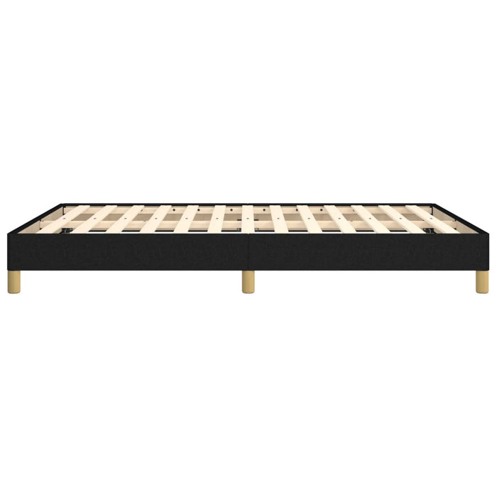 Cadru de pat fără saltea, negru, 160x200 cm, textil - WALTI WALTI