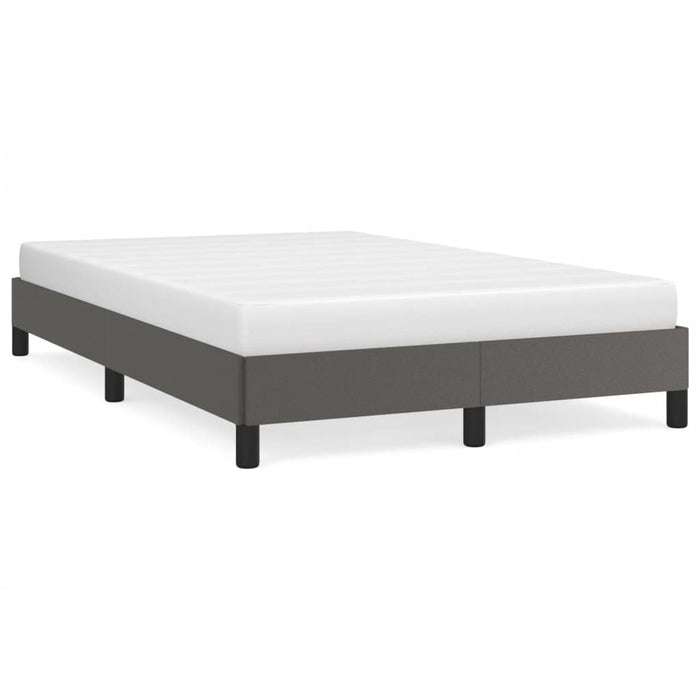 Cadru de pat, gri, 120x200 cm, piele ecologică - WALTI WALTI