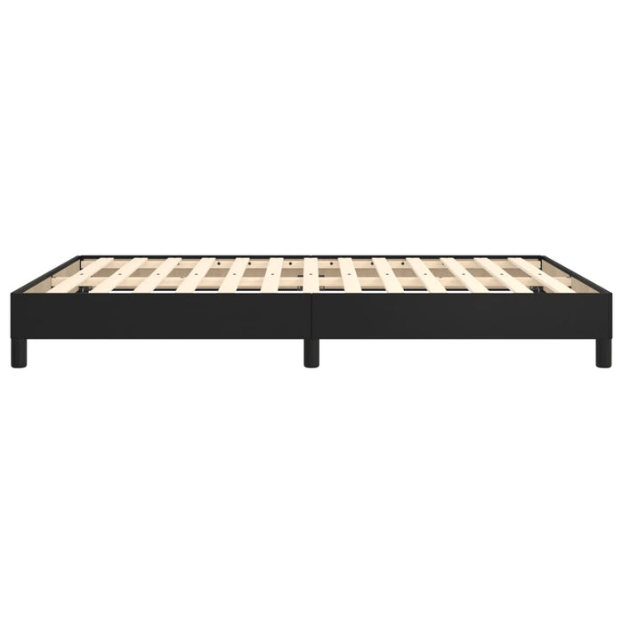 Cadru de pat, negru, 140x190 cm, piele ecologică - WALTI WALTI