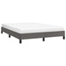 Cadru de pat, gri, 140x190 cm, piele ecologică - WALTI WALTI