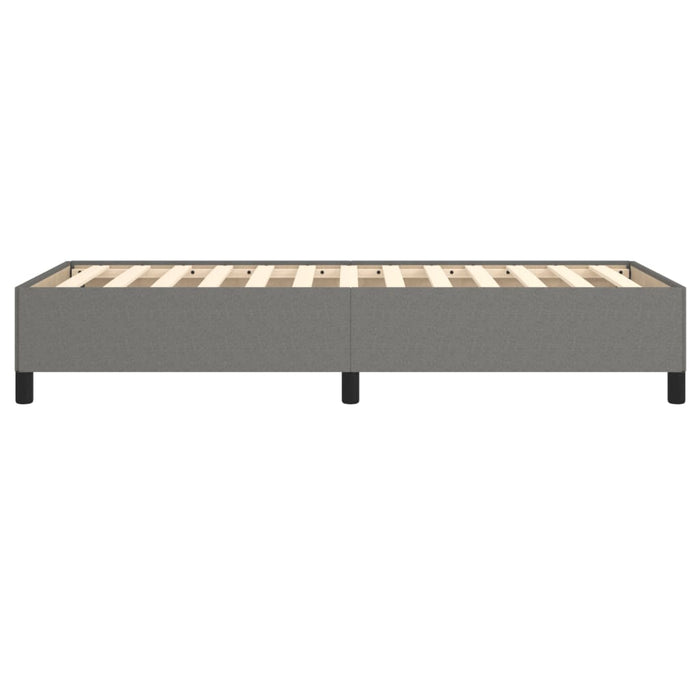 Cadru de pat fără saltea, gri închis, 90x190 cm, textil - WALTI WALTI