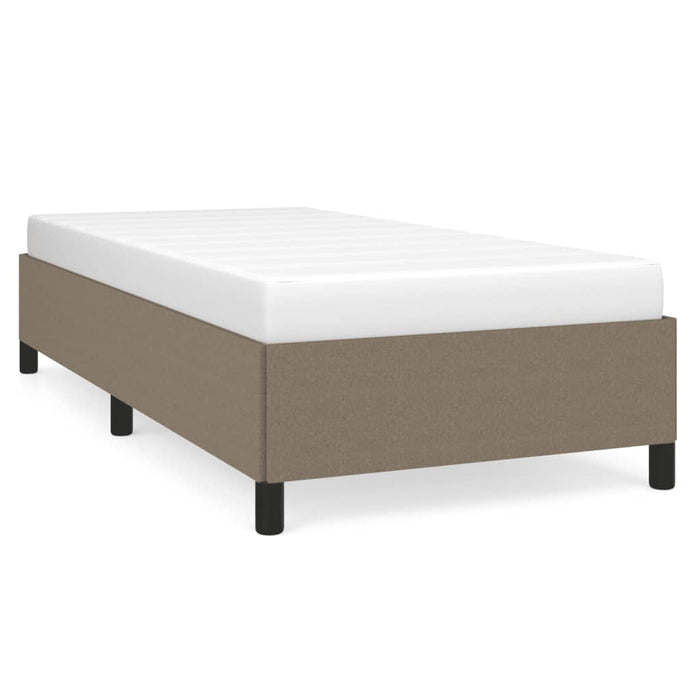 Cadru de pat fără saltea Taupe 90x190 cm Stofa - WALTI WALTI