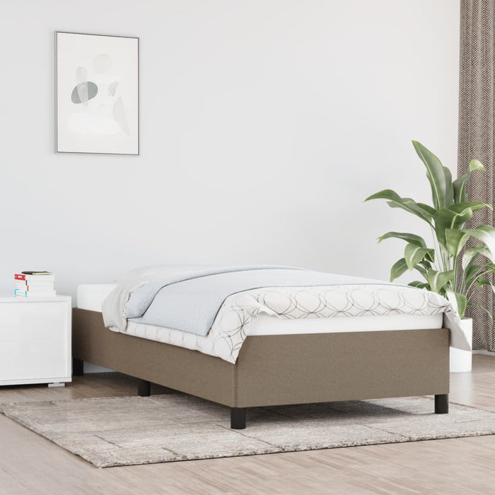 Cadru de pat fără saltea Taupe 90x190 cm Stofa - WALTI WALTI