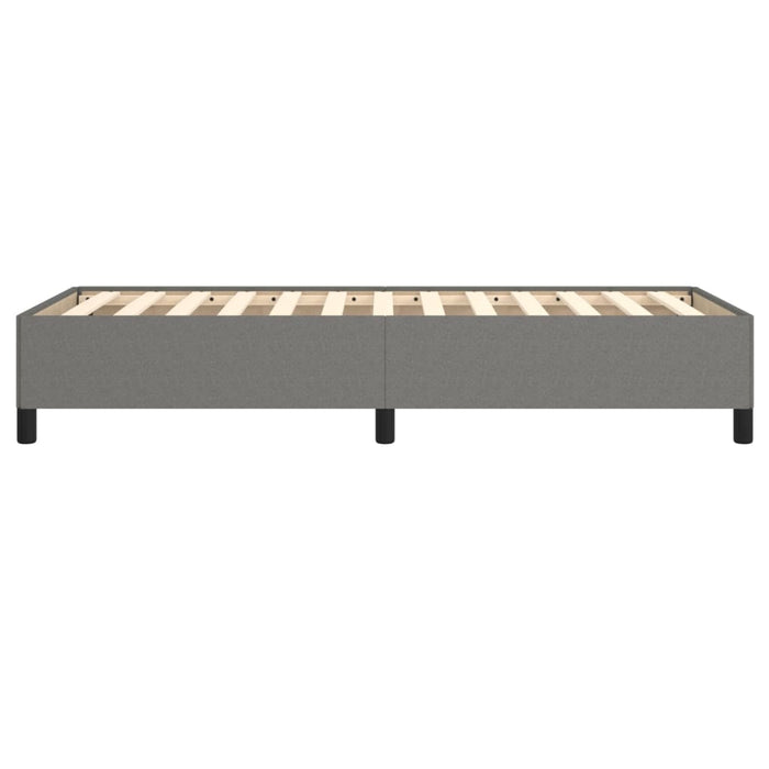 Cadru de pat fără saltea, gri închis, 90x200 cm, textil - WALTI WALTI
